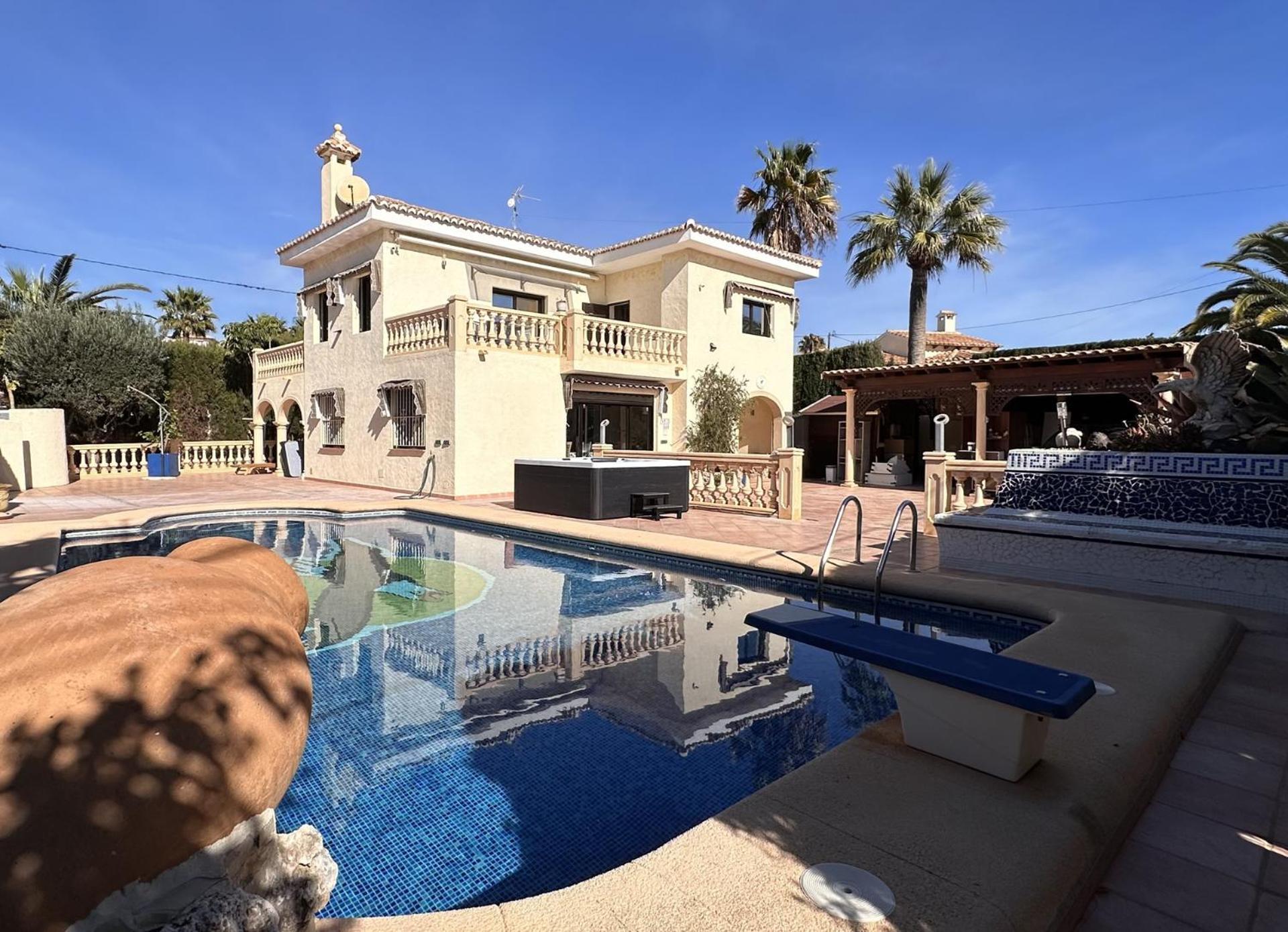 Luxury Villa - Pool, Hot Tub, Aircon, Tvs, Home Cinema, Office, Gbit Internet, Sports Equipment 卡尔佩 外观 照片